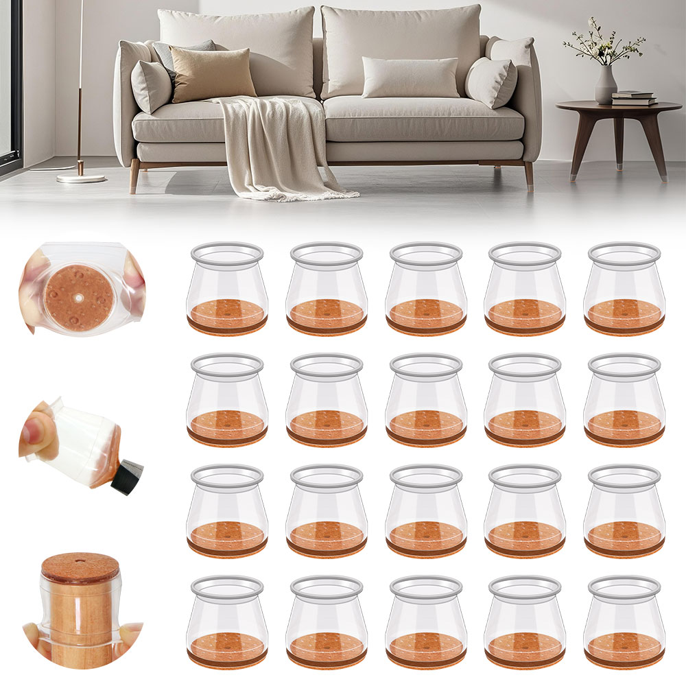 Outdoor Furniture Leg Protectors - 24-36개 의자 다리 캡 실리콘 발