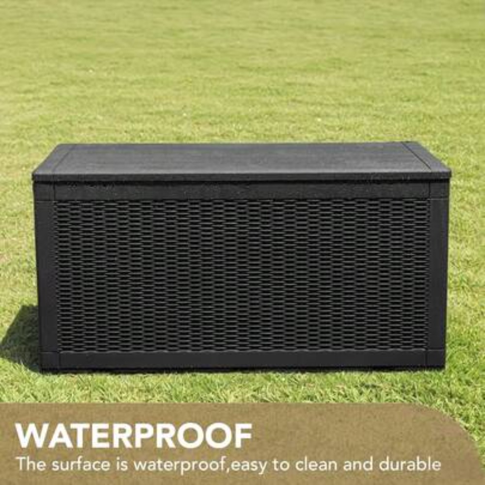 Outdoor Furniture Waterproof - 대형 잠금식 야외 보관함 120갤런 방수