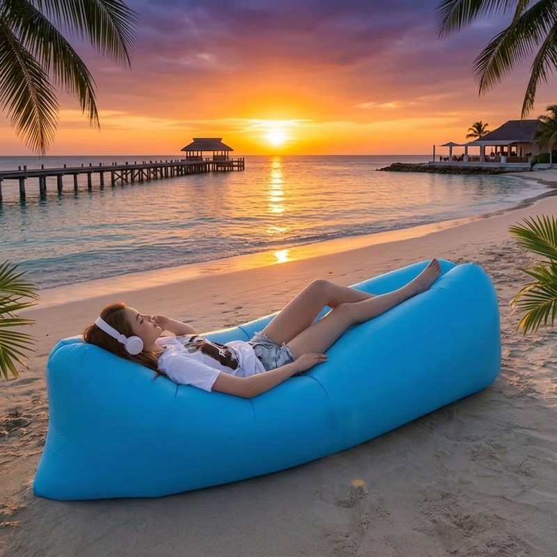 Outdoor Furniture Nearby - 휴대용 에어 소파, 빠른 공기 주입