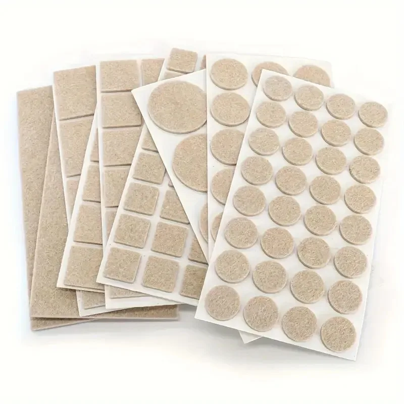 Outdoor Furniture Leg Protectors - 자가 접착 펠트 가구 패드, 긁힘