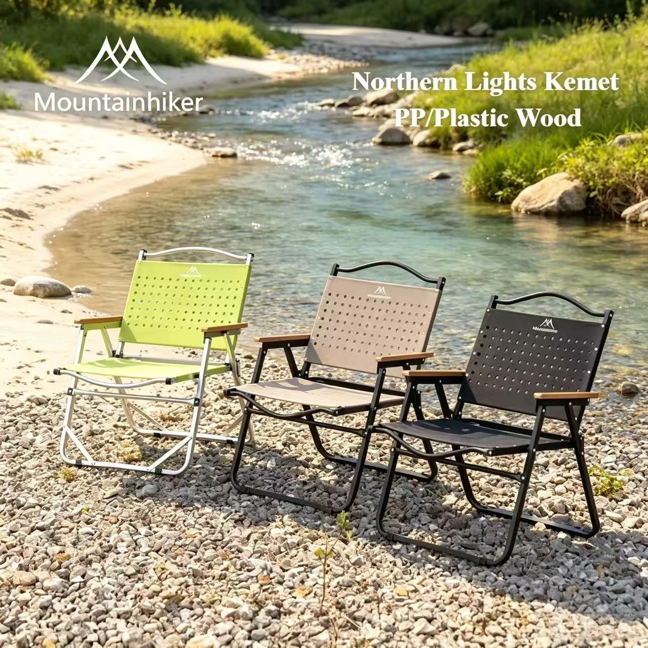 Outdoor Furniture Aluminium - MOUNTAINHIKER 캠핑 의자 휴대용 접이식 커밋