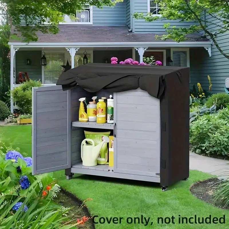 Outdoor Furniture Heavy - 방수 캐비닛 커버 야외 보관함 보호대,