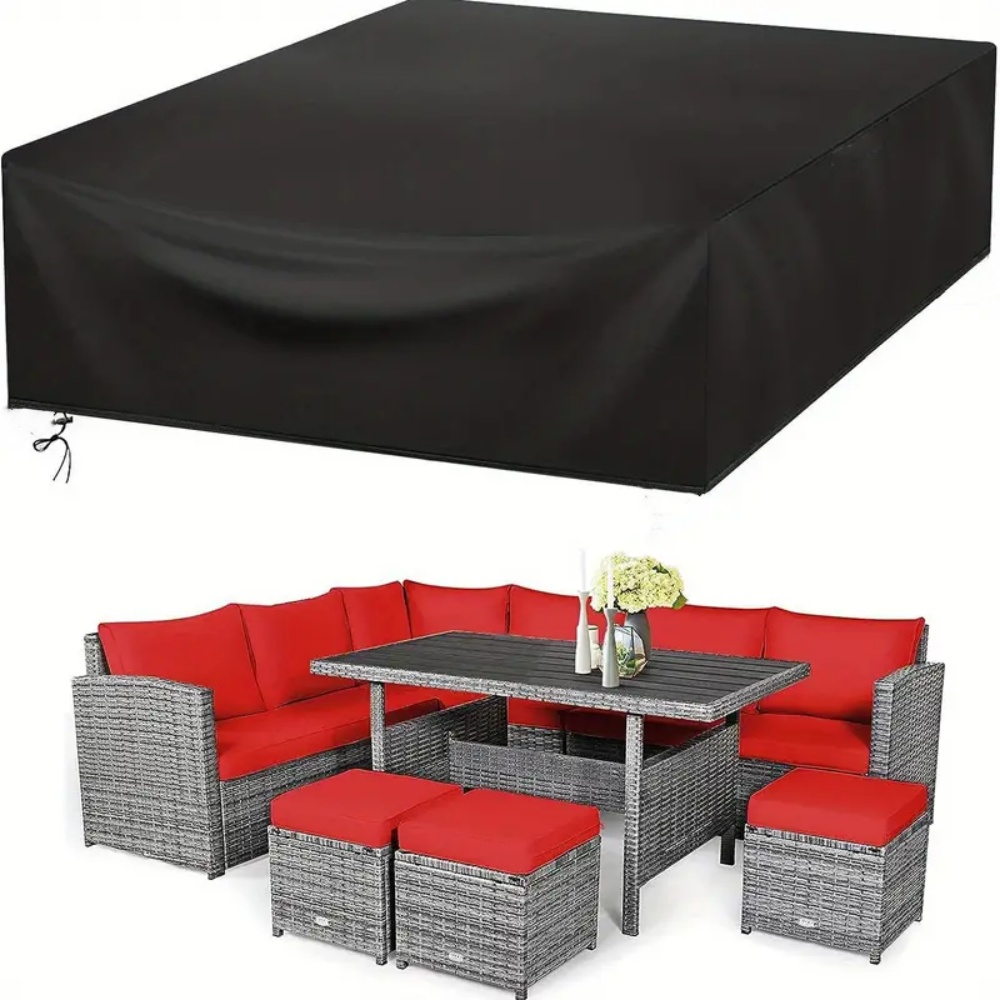 Outdoor Furniture Nearby - (102-137 인치 길이) 크기 야외 파티오
