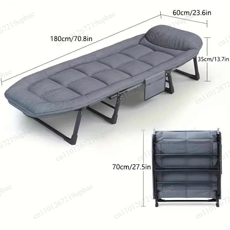 Outdoor Furniture Heavy - 휴대용 접이식 침대, 헤비 듀티 캠핑
