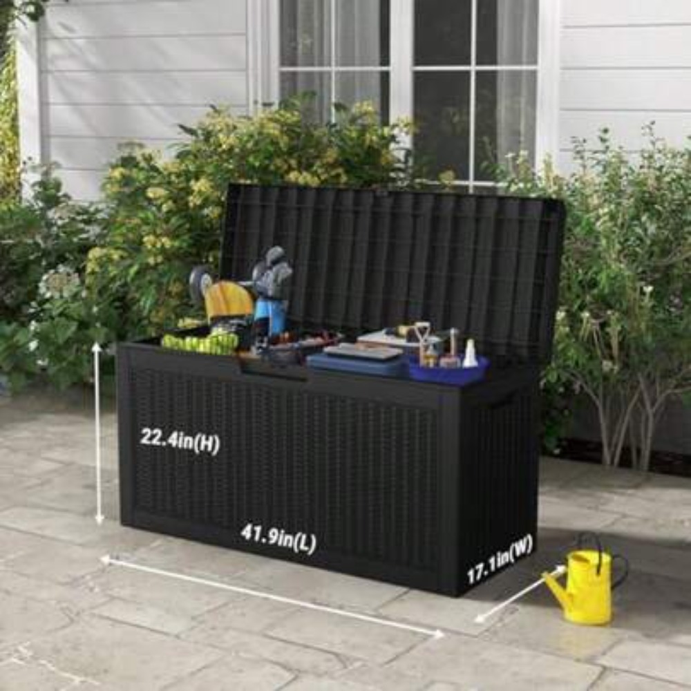 Outdoor Furniture Waterproof - 야외용 수납함 데크 박스 방수 라탄