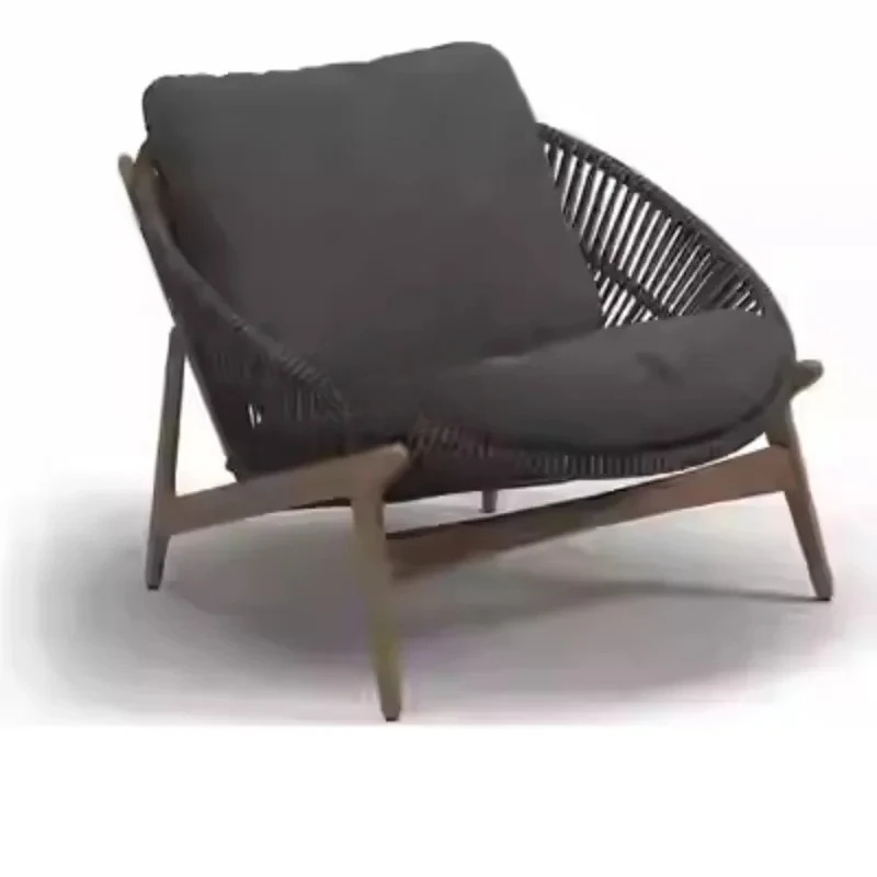 Outdoor Furniture Balcony - 야외 원목 소파 정원 숙박 및