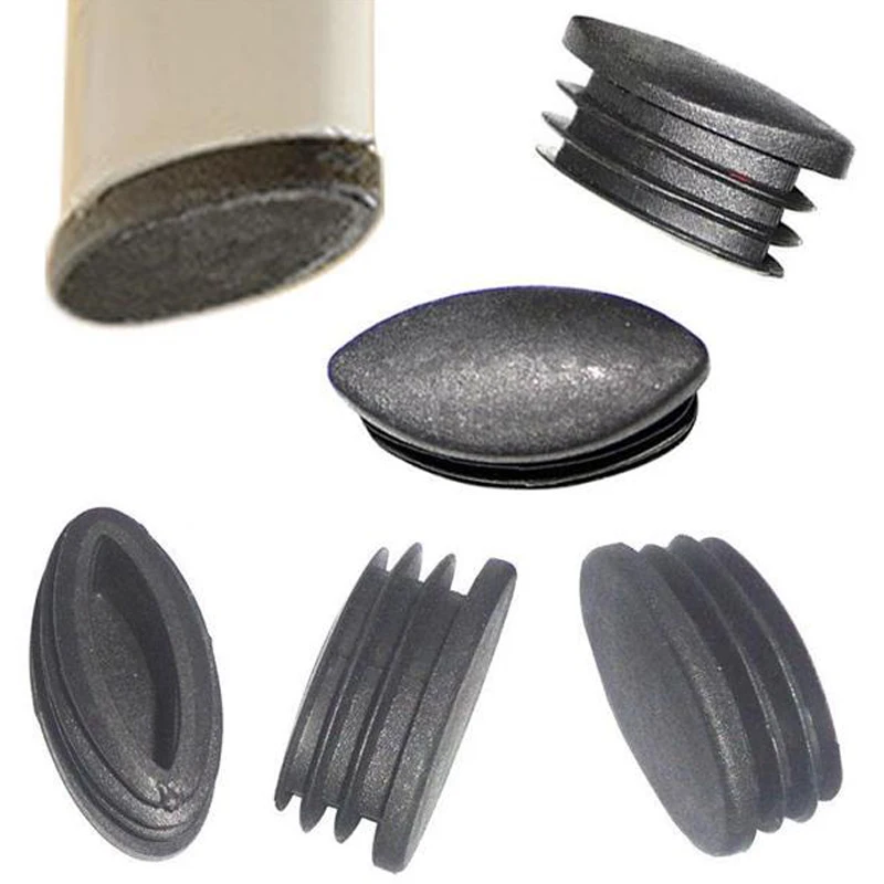 Outdoor Furniture Leg Protectors - 20Pcs 올리브 튜브 플러그 파이프 블랭킹