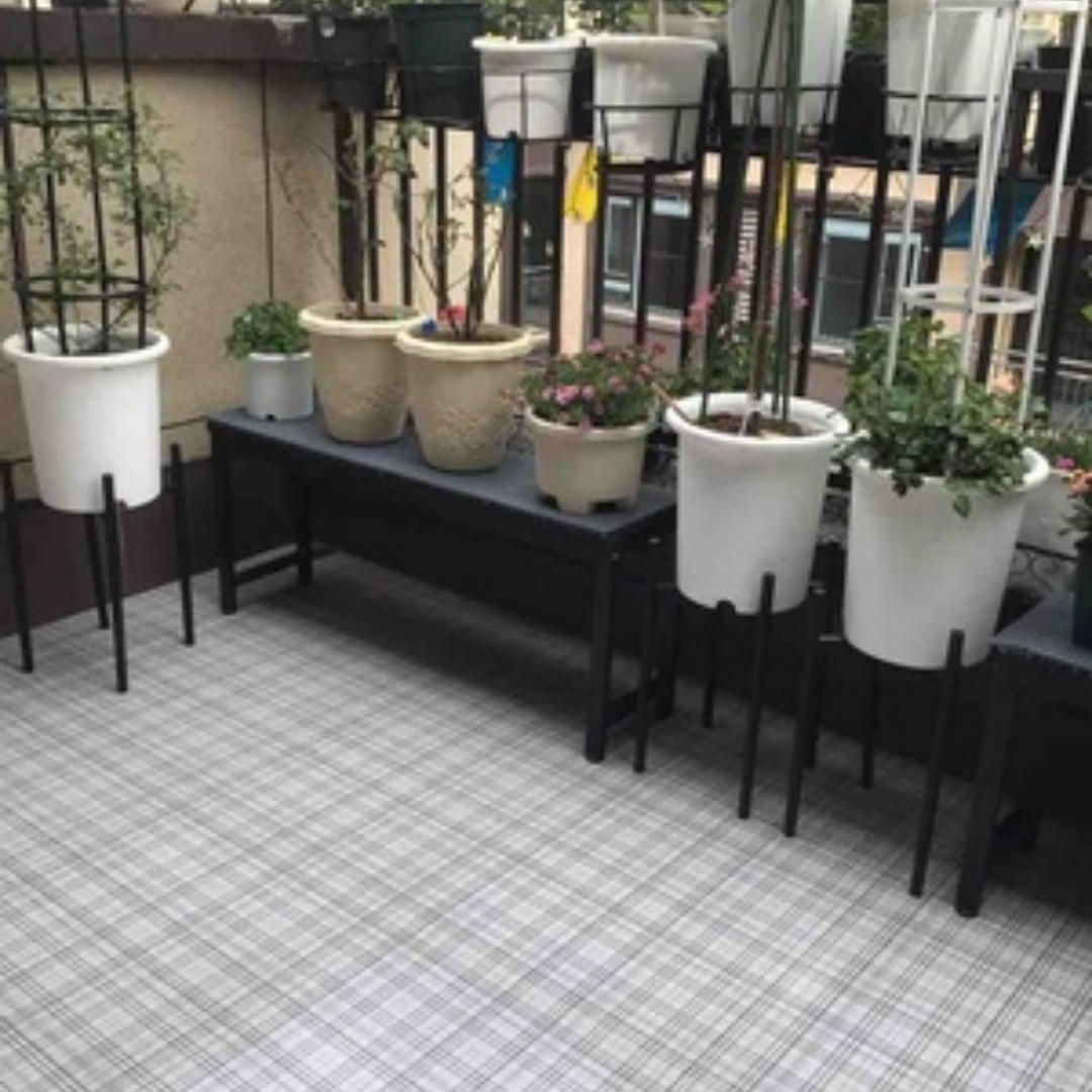 야외 가구 식물 스탠드, 발코니 선반, 녹색 다리미 아 - Outdoor Furniture Balcony 리뷰 및 가격