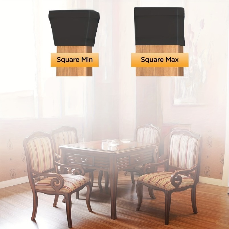 12개 대형 실리콘 의자 및 테이블 다리 바닥 보호대  - Outdoor Furniture Leg Protectors 리뷰 및 가격