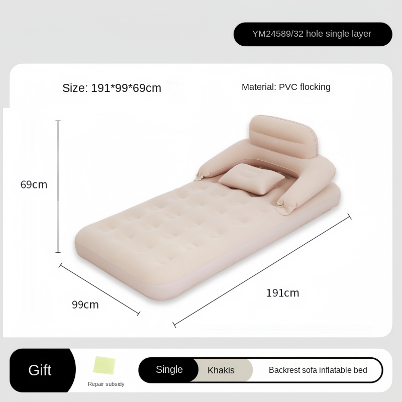 야외 다용도 2인용 캠핑 에어매트 휴대용 등받이 플러시 - Outdoor Furniture Nearby 리뷰 및 가격
