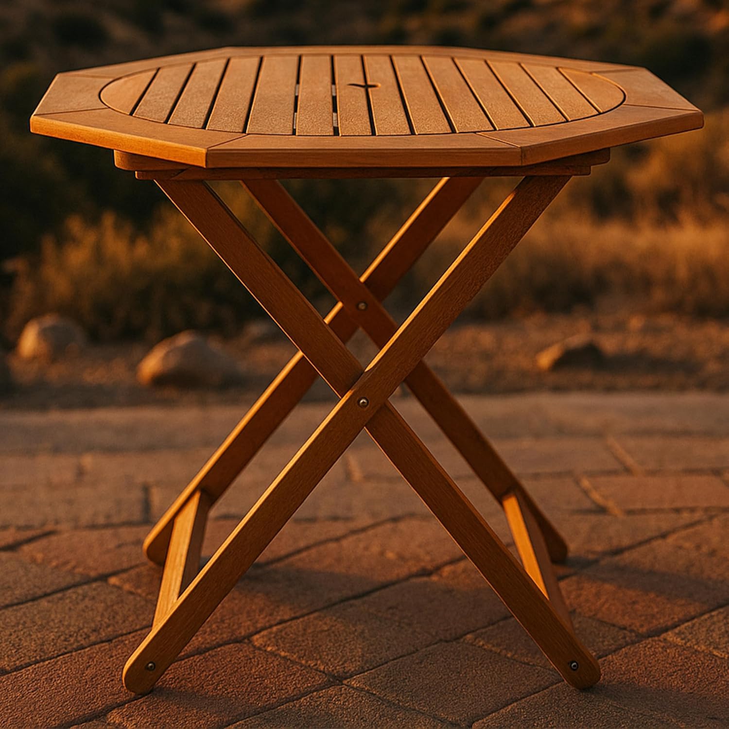 메란티 목재 접이식 야외 테이블, 뒷마당, 현관, 정원 - Outdoor Furniture One Piece 리뷰 및 가격
