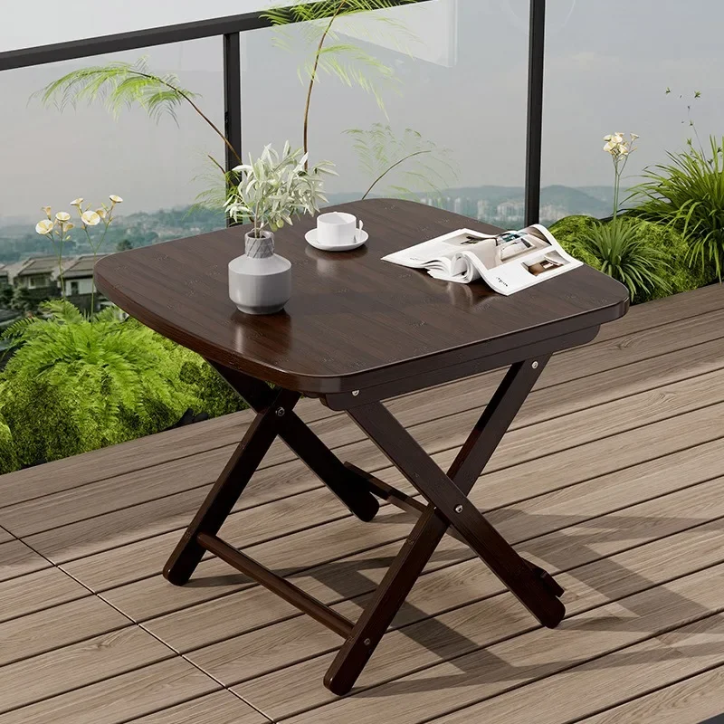 컴팩트 접이식 식탁 원형/사각형 소형 아파트 가정용 야 - Outdoor Furniture One Piece 리뷰 및 가격
