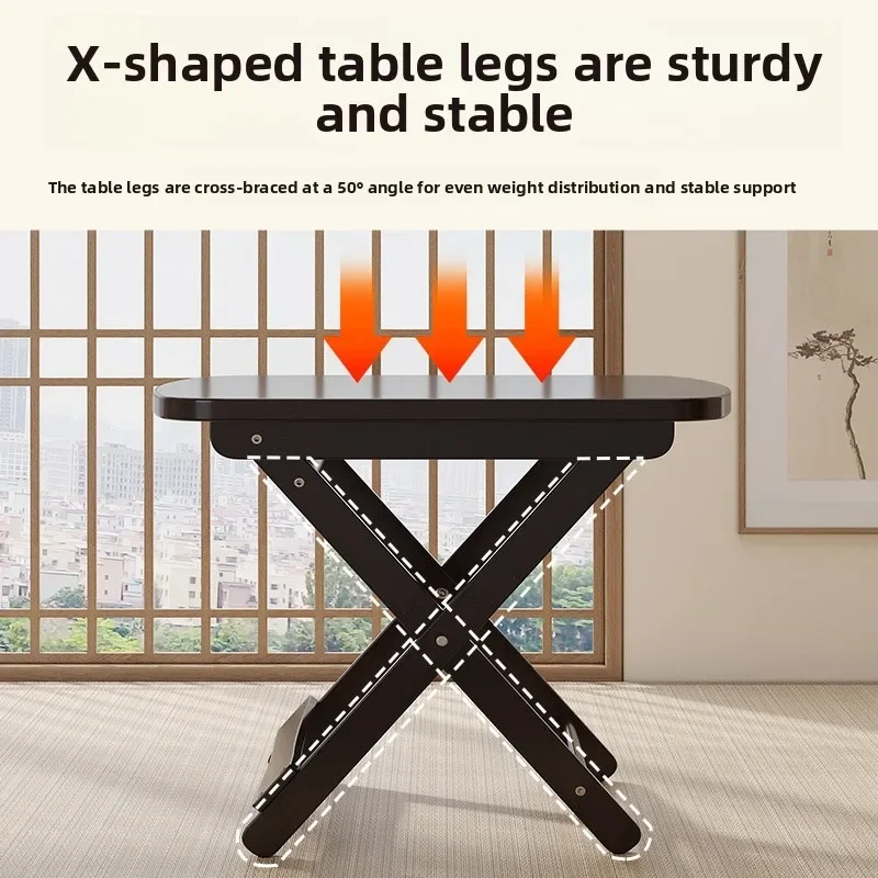 컴팩트 접이식 식탁 원형/사각형 소형 아파트 가정용 야 - Outdoor Furniture One Piece 리뷰 및 가격