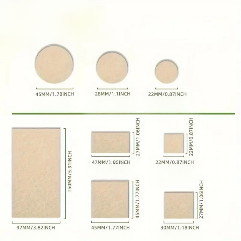 자가 접착 펠트 가구 패드, 긁힘 방지 의자 다리 바닥 - Outdoor Furniture Leg Protectors 리뷰 및 가격