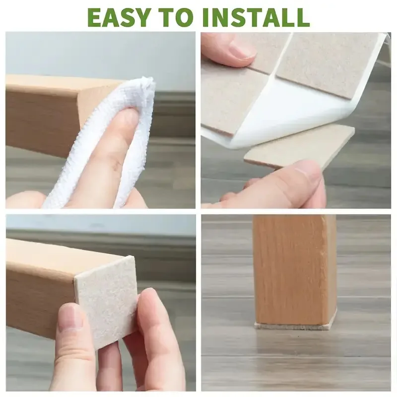 자가 접착 펠트 가구 패드, 긁힘 방지 의자 다리 바닥 - Outdoor Furniture Leg Protectors 리뷰 및 가격