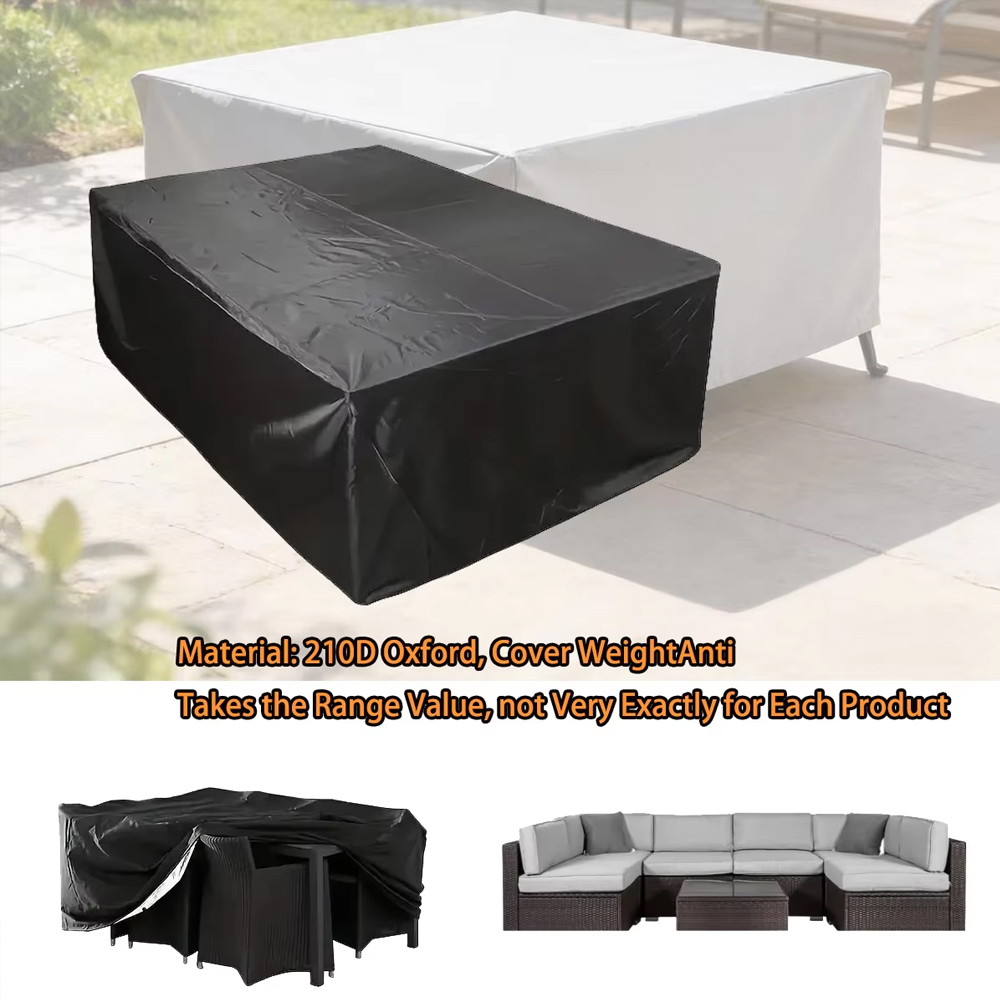 맞춤 제작 210D 방수 야외 테라스 정원 가구 커버  - Outdoor Furniture Balcony 리뷰 및 가격