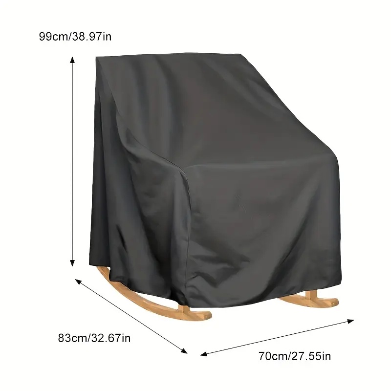 헤비듀티 옥스포드 원단 야외 흔들의자 커버 - 조절 가 - Outdoor Furniture Heavy 리뷰 및 가격
