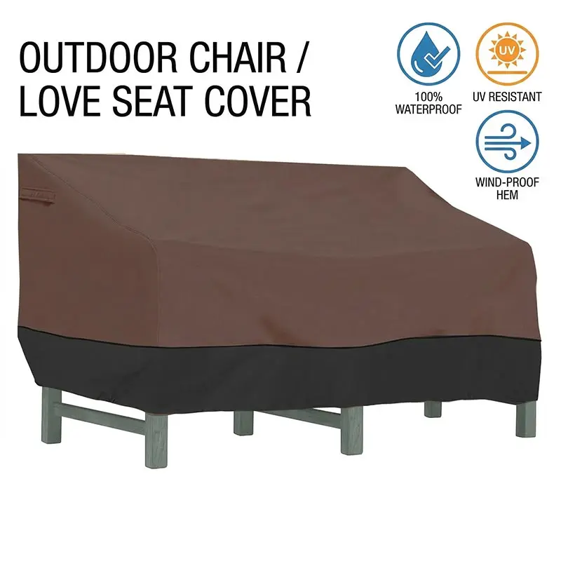 튼튼한 파티오용 더블 소파 의자 커버, 버클 및 조임끈 - Outdoor Furniture Heavy 리뷰 및 가격