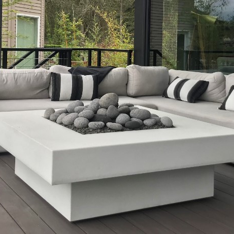 야외 소파 세트 화덕 테이블 맞춤형 야외 가구 파티오  - Outdoor Furniture Fire Pit Set 리뷰 및 가격