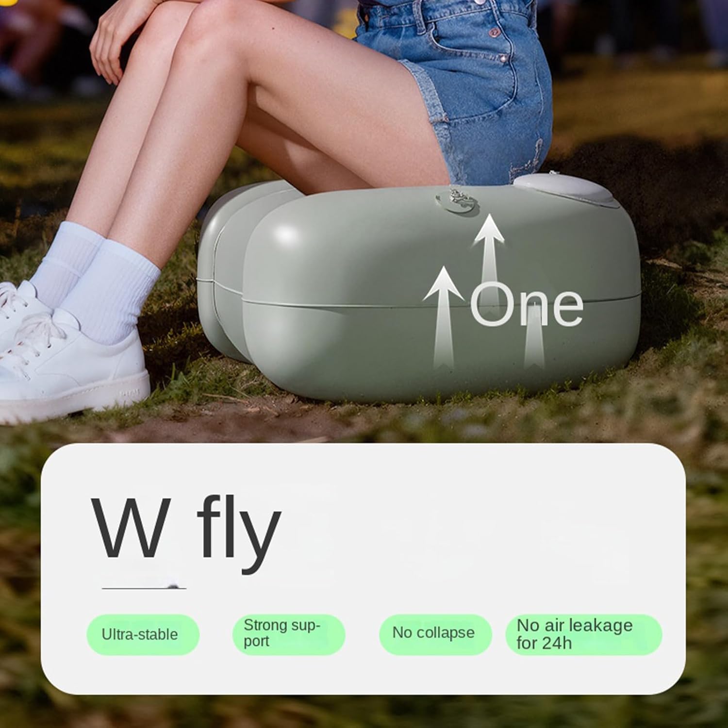 두꺼운 여행용 시트 풍선 벤치 의자 휴대용 쿠션 성인용 - Outdoor Furniture Nearby 리뷰 및 가격