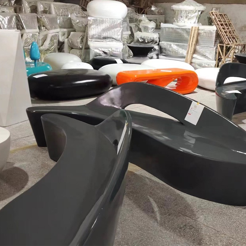 FRP 메이첸 레저 가구 야외 FRP 곡선 의자 쇼핑몰 - Outdoor Furniture Shop 리뷰 및 가격