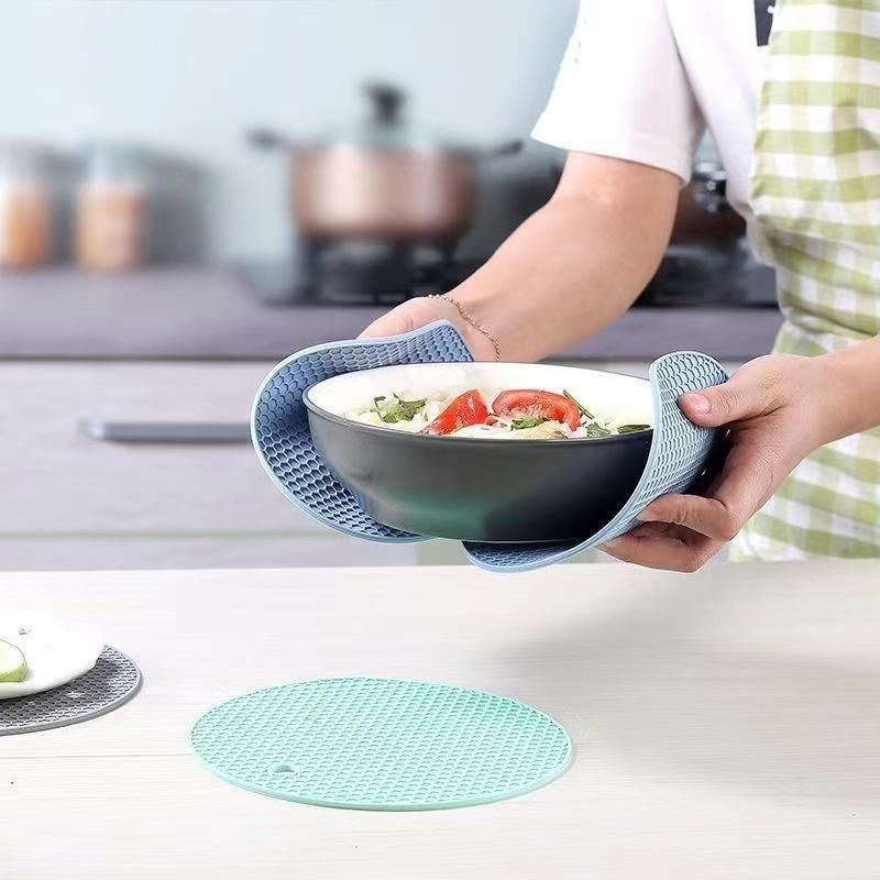 내열성 허니콤 실리콘 냄비받침 매트 1개 주방 식탁용  - Outdoor Furniture Dining 리뷰 및 가격