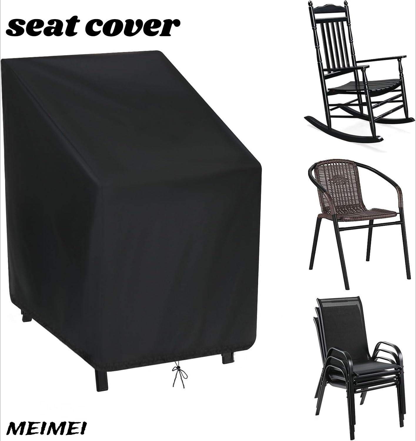 스태킹 의자 먼지 커버 보관 가방 야외 정원 가구 보호 - Outdoor Furniture Waterproof 리뷰 및 가격