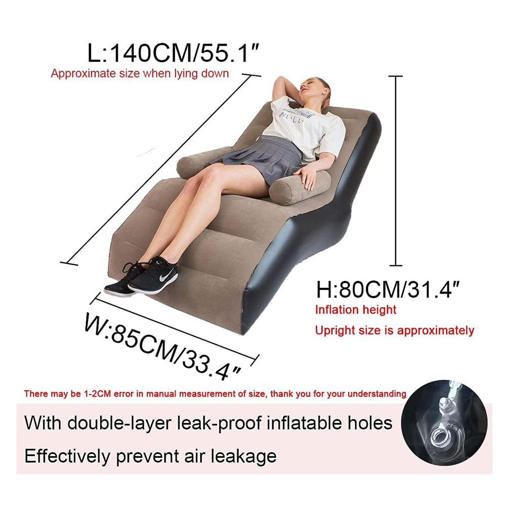 접이식 게으른 소파, 풍선 라운지 의자 두꺼운 내구성  - Outdoor Furniture Nearby 리뷰 및 가격