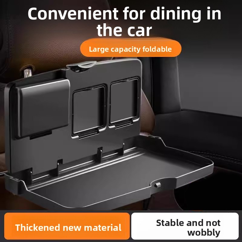 자동차 뒷좌석 접이식 식탁 - 컵홀더가 있는 대용량 차 - Outdoor Furniture Dining 리뷰 및 가격