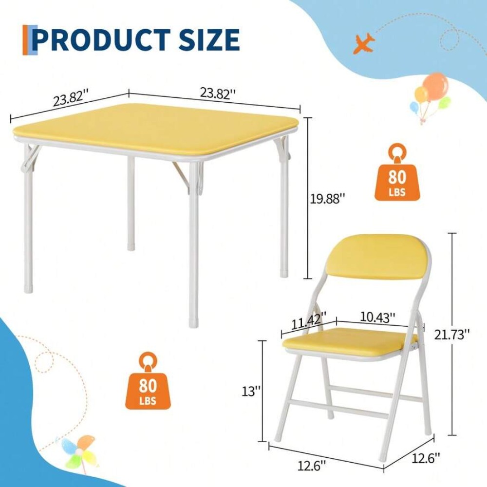 실내외 사용을 위한 접이식 사각 테이블 및 의자 세트, - Outdoor Furniture Balcony 리뷰 및 가격