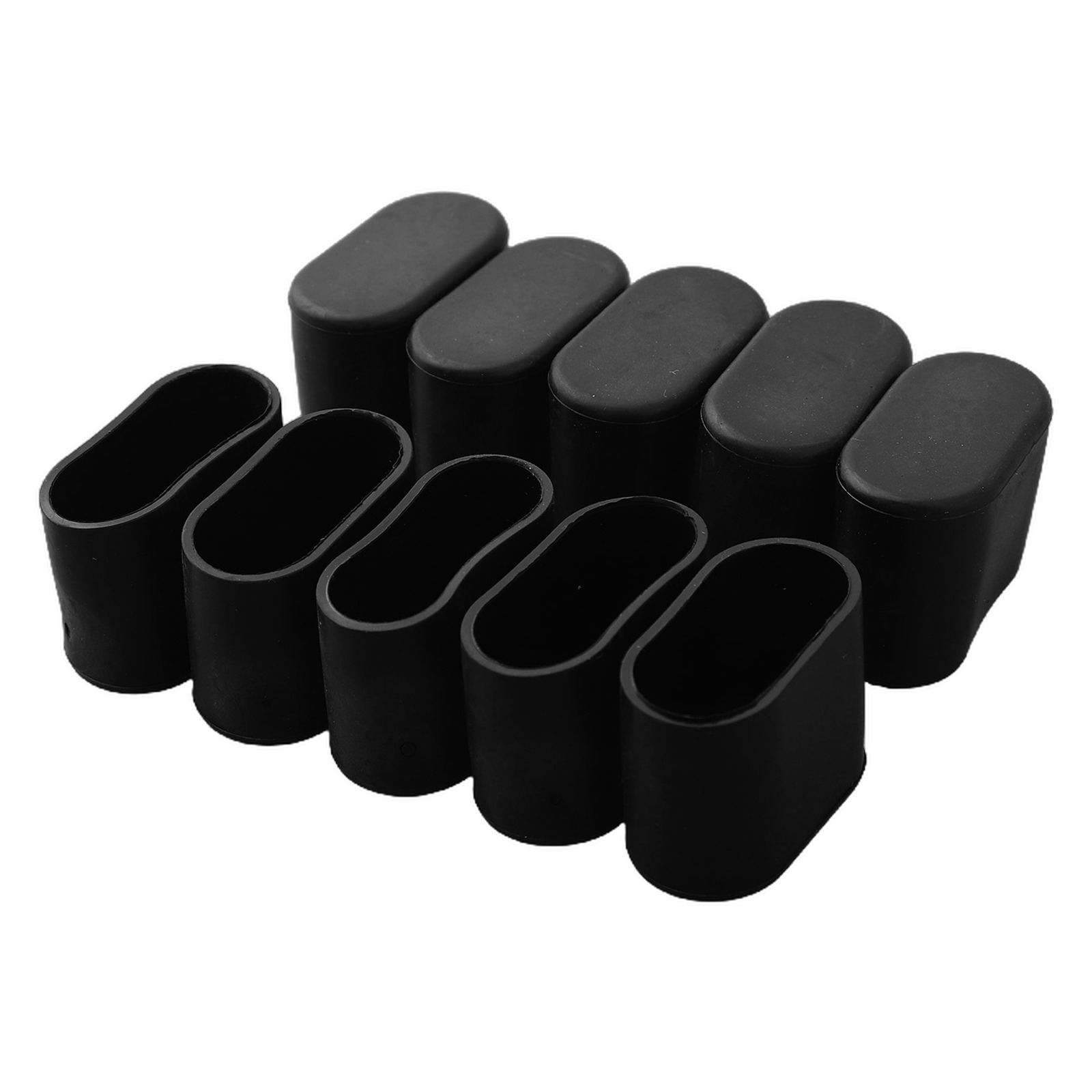 10pcs 고무 의자 다리 모자 타원형 커버 가구 테이 - Outdoor Furniture Leg Protectors 리뷰 및 가격