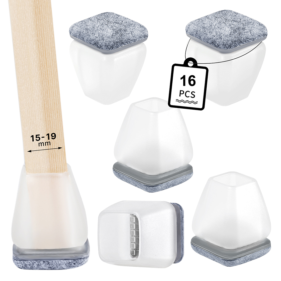 16PCS 의자 발 커버 대각선 다리 바닥 보호기 두꺼 - Outdoor Furniture Leg Protectors 리뷰 및 가격